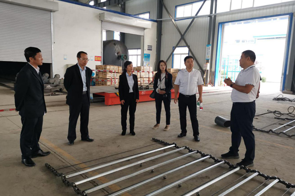 陜西航天建設集團有限公司總經理、黨委副書記謝明娟率隊赴遼寧一諾環保產業集團開展考察調研工作